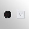 Set 2 Adaptoare de calatorie tip B pentru SUA, Kwmobile, Negru, Plastic, 45146.01