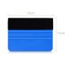 Set 2 Raclete cu pasla moale 4 inch, Kwmobile, Albastru/Negru, Plastic, 45203.04