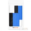 Set 2 Raclete cu pasla moale 4 inch, Kwmobile, Albastru/Negru, Plastic, 45203.04