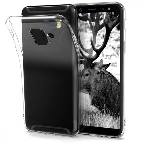 Husa Samsung Galaxy A6 (2018), Silicon, Transparent, 45246.03