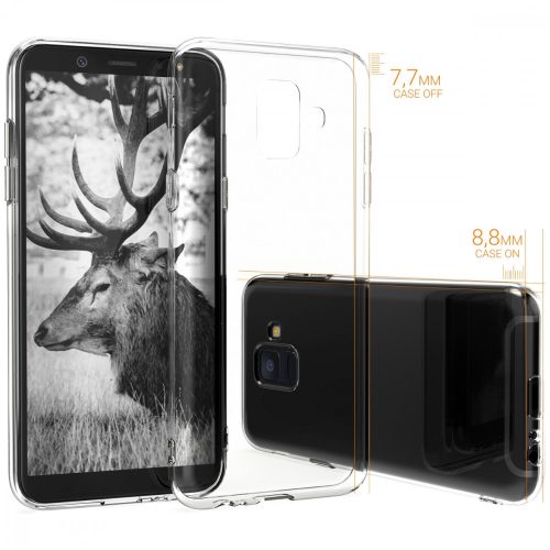 Husa Samsung Galaxy A6 (2018), Silicon, Transparent, 45246.03