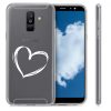 Husa Samsung Galaxy A6 Plus, Silicon, Alb, 45261.01