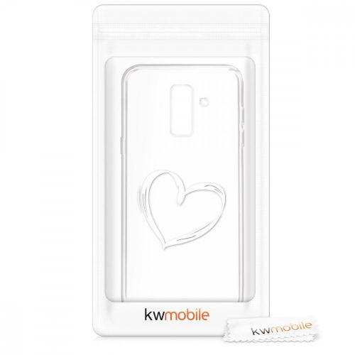 Husa Samsung Galaxy A6 Plus, Silicon, Alb, 45261.01