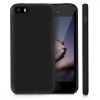 Husa Apple iPhone 5 / iPhone 5s / iPhone SE, Silicon, Negru, 42766.01
