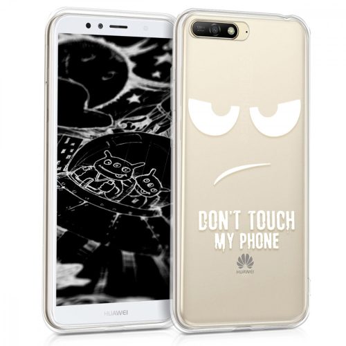 Husa Huawei Y6 (2018), Silicon, Alb, 44877.03