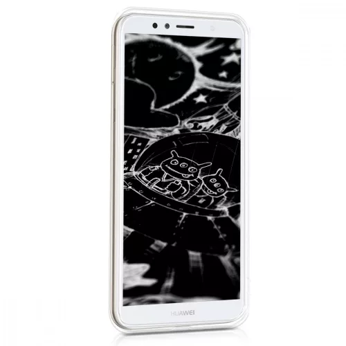 Husa Huawei Y6 (2018), Silicon, Alb, 44877.03