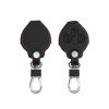 Husa Cheie Auto pentru Smart - 3 Butoane, Piele ecologica, Negru, 45291.01