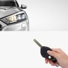 Husa Cheie Auto pentru Smart - 3 Butoane, Piele ecologica, Negru, 45291.01