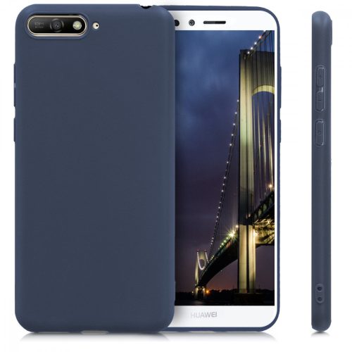 Husa Huawei Y6 (2018), Silicon, Albastru, 44878.53