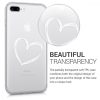 Husa Apple iPhone 8 Plus / iPhone 7 Plus, Silicon, Alb, 45352.01