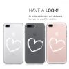 Husa Apple iPhone 8 Plus / iPhone 7 Plus, Silicon, Alb, 45352.01