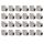 Set 24 Mufe CAT6A de 10 Gbit pentru cabluri Ethernet RJ45, Kwmobile, Argintiu, Metal, 45358.24