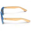 Ochelari de soare unisex Navaris, UV400, Bambus, Albastru, 40731.04.04