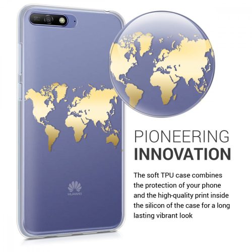 Husa Huawei Y6 (2018), Silicon, Gold, 45413.01