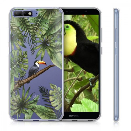 Husa Huawei Y6 (2018), Silicon, Verde, 45413.03