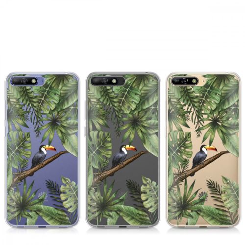 Husa Huawei Y6 (2018), Silicon, Verde, 45413.03