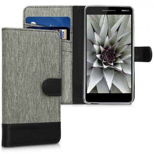 Husa Nokia 2.1 (2018), Textil, Gri, 45388.01