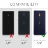 Husa Nokia 2.1 (2018), Textil, Gri, 45388.01