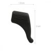 Set 4 Terminale anti-alunecare pentru ochelari, Kwmobile, Negru, Silicon, 45481.01