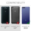 Husa Huawei Y6 (2018), Textil, Albastru, 44880.03