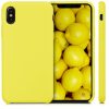 Husa Apple iPhone X / iPhone XS, Silicon, Galben, 42495.75
