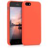 Husa Apple iPhone 5 / iPhone 5s / iPhone SE, Silicon, Portocaliu, 42766.69