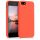 Husa Apple iPhone 5 / iPhone 5s / iPhone SE, Silicon, Portocaliu, 42766.69