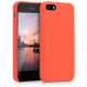 Husa Apple iPhone 5 / iPhone 5s / iPhone SE, Silicon, Portocaliu, 42766.69