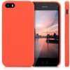 Husa Apple iPhone 5 / iPhone 5s / iPhone SE, Silicon, Portocaliu, 42766.69