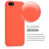 Husa Apple iPhone 5 / iPhone 5s / iPhone SE, Silicon, Portocaliu, 42766.69