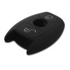 Husa Cheie Auto pentru Mercedes Benz - 2 Butoane - Keyless Go, Silicon, Negru, 42376.07