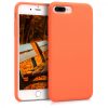Husa Apple iPhone 8 Plus / iPhone 7 Plus, Silicon, Portocaliu, 40842.29