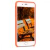 Husa Apple iPhone 8 Plus / iPhone 7 Plus, Silicon, Portocaliu, 40842.29