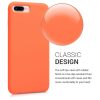 Husa Apple iPhone 8 Plus / iPhone 7 Plus, Silicon, Portocaliu, 40842.29