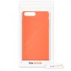 Husa Apple iPhone 8 Plus / iPhone 7 Plus, Silicon, Portocaliu, 40842.29