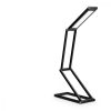 Lampa de birou pliabila cu LED si microUSB, Kwmobile, Negru, Aluminiu, 40590.01