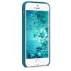 Husa Apple iPhone 5 / iPhone 5s / iPhone SE, Silicon, Albastru, 42766.57