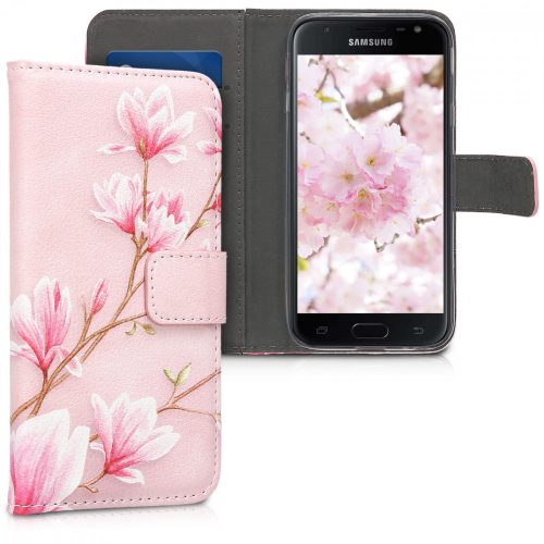 Husa Samsung Galaxy J3 (2017), Piele ecologica, Roz, 42482.05