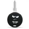 Husa Cheie Auto pentru Smart - 3 Butoane, Silicon, Negru, 45658.01