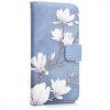 Husa Samsung Galaxy A8 (2018), Piele ecologica, Albastru, 45633.01