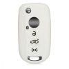 Husa Cheie Auto pentru Fiat - 4 Butoane, Silicon, Multicolor, 45567.02