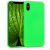 Husa Apple iPhone X / iPhone XS, Silicon, Verde, 43940.44