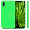 Husa Apple iPhone X / iPhone XS, Silicon, Verde, 43940.44