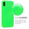 Husa Apple iPhone X / iPhone XS, Silicon, Verde, 43940.44