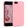 Husa Apple iPhone 5 / iPhone 5s / iPhone SE, Silicon, Roz, 42766.110