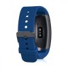 Set 2 Curele pentru Samsung Gear Fit2 / Gear Fit 2 Pro, kwmobile, Silicon, Albastru / Negru, 38830.04