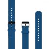 Set 2 Curele pentru Samsung Gear Fit2 / Gear Fit 2 Pro, kwmobile, Silicon, Albastru / Negru, 38830.04