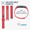 Set 2 Curele pentru Huawei Band 2 / Band 2 Pro, kwmobile, Silicon, Negru / Rosu, 43318.20