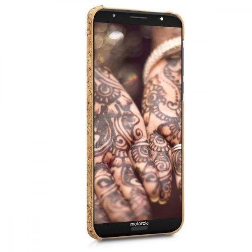 Husa Motorola Moto G6 Plus, Pluta, Maro, 45778.01