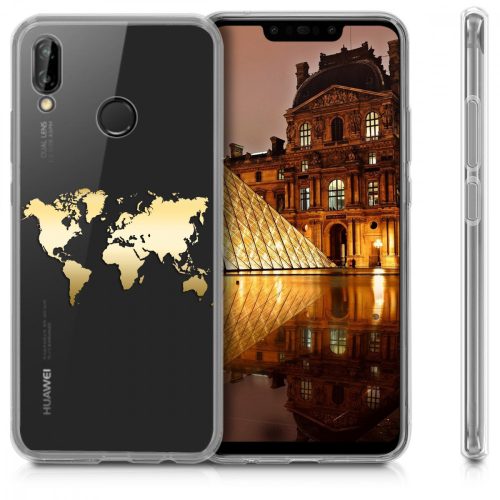 Husa Huawei Nova 3, Silicon, Gold, 45764.01